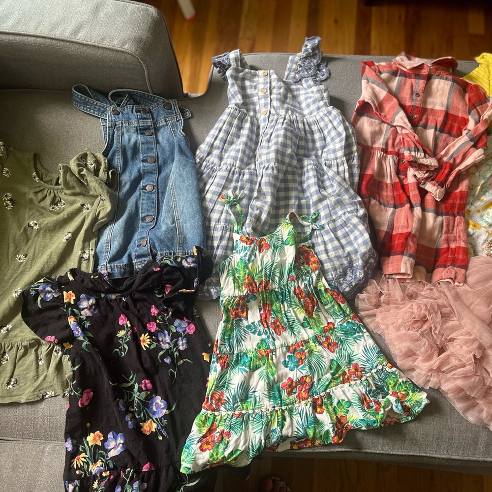 Set of toddler  girl dresses